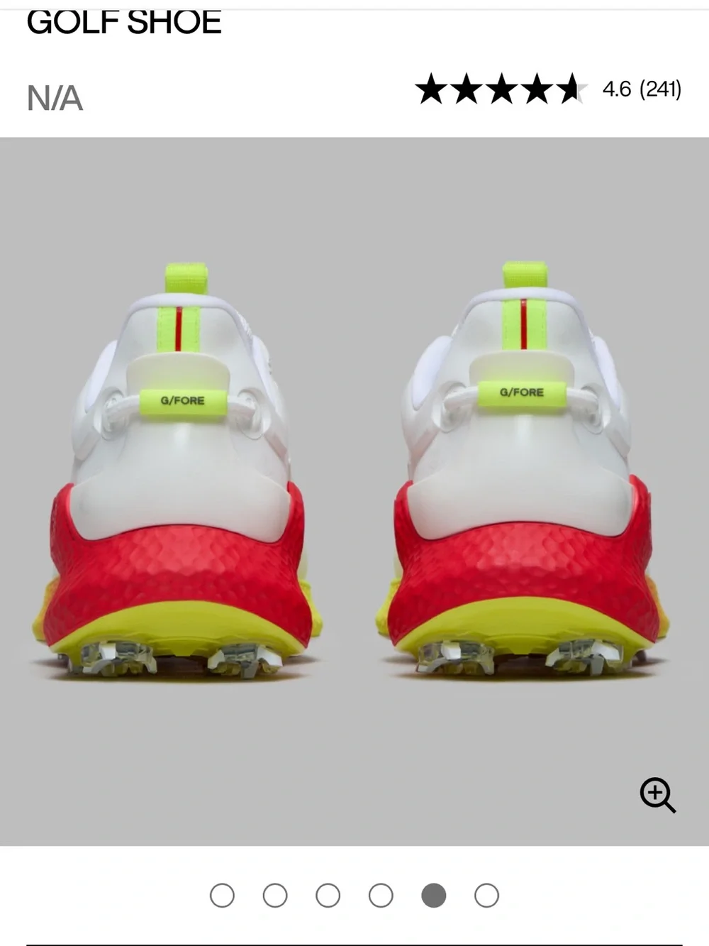 G/FORE Men’s MG4+ O2 G/LOCK SKULL & TEES GOLF SHOE